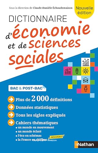 Dictionnaire d'&eacute;conomie et de sciences sociales