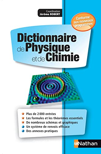 Dictionnaire de Physique et de Chimie