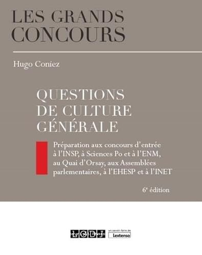 Questions de culture g&eacute;n&eacute;rale