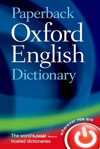 Paperback Oxford English Dictionary