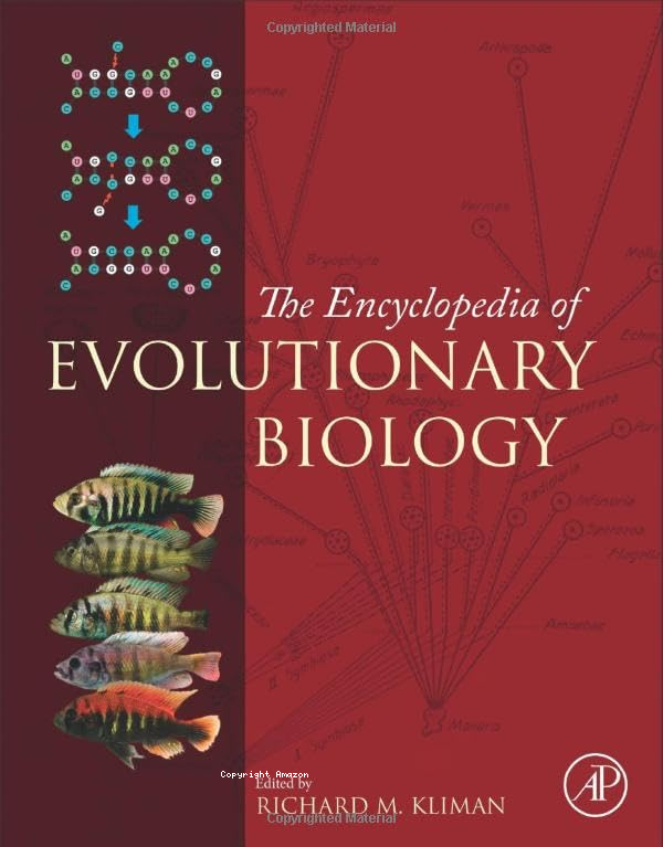Encyclopedia of Evolutionary Biology 4 VOLUME SET
